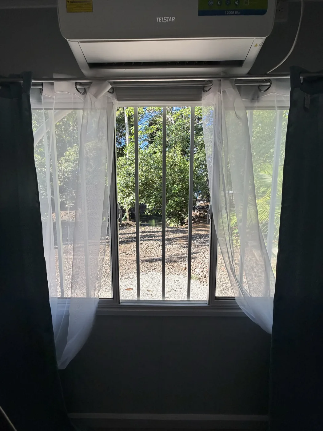 Morning view from the Hostal Wolf window